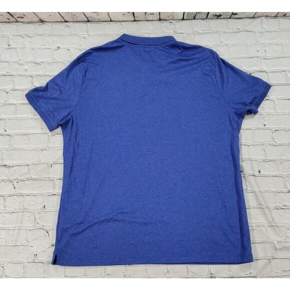Banana Republic Luxury Touch Slim Fit Polo Shirt Blue MENS SIZE XXL - Picture 5 of 6